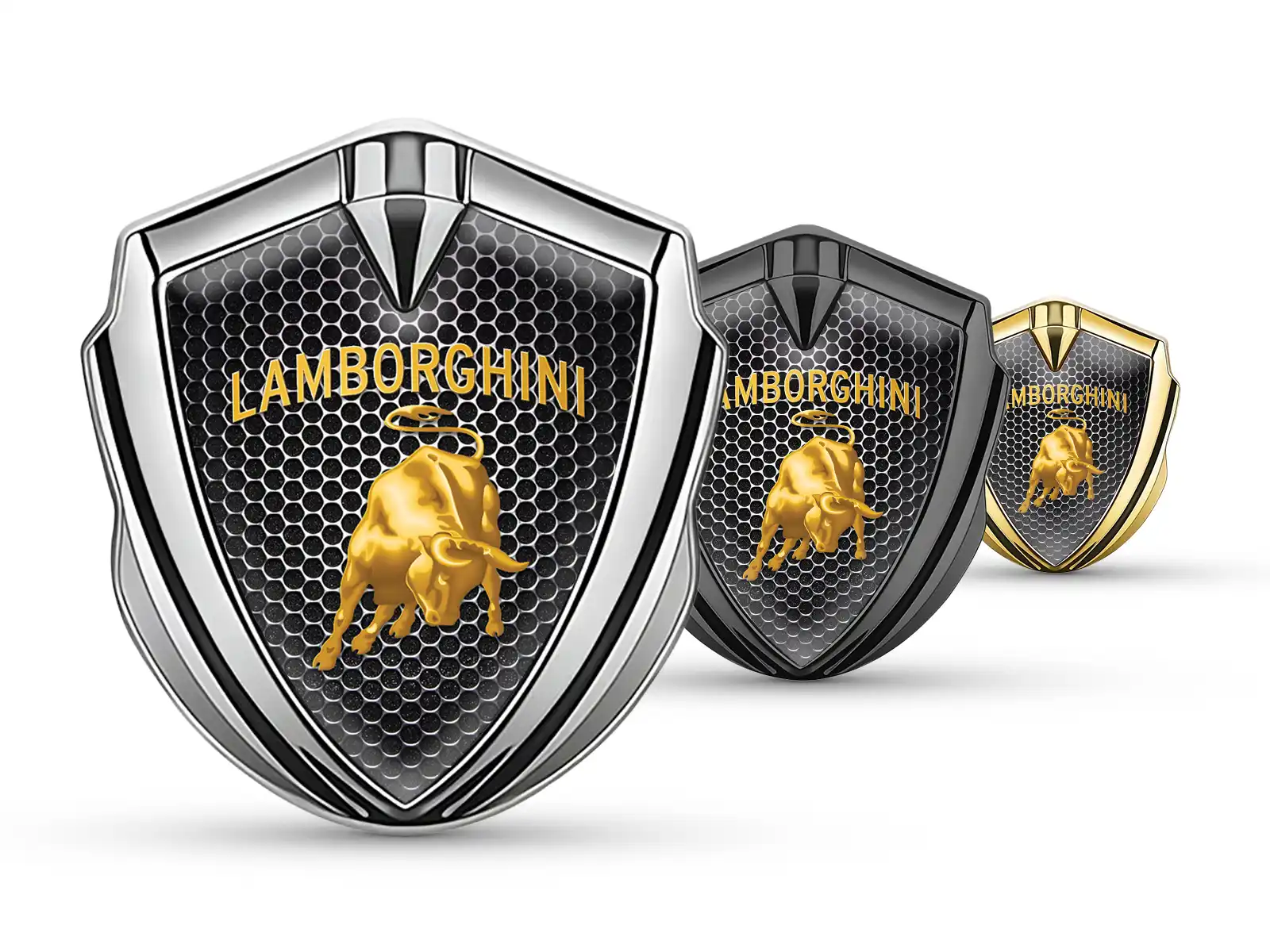 Lamborghini Emblème Bombé Métal Edition Limitée Premium